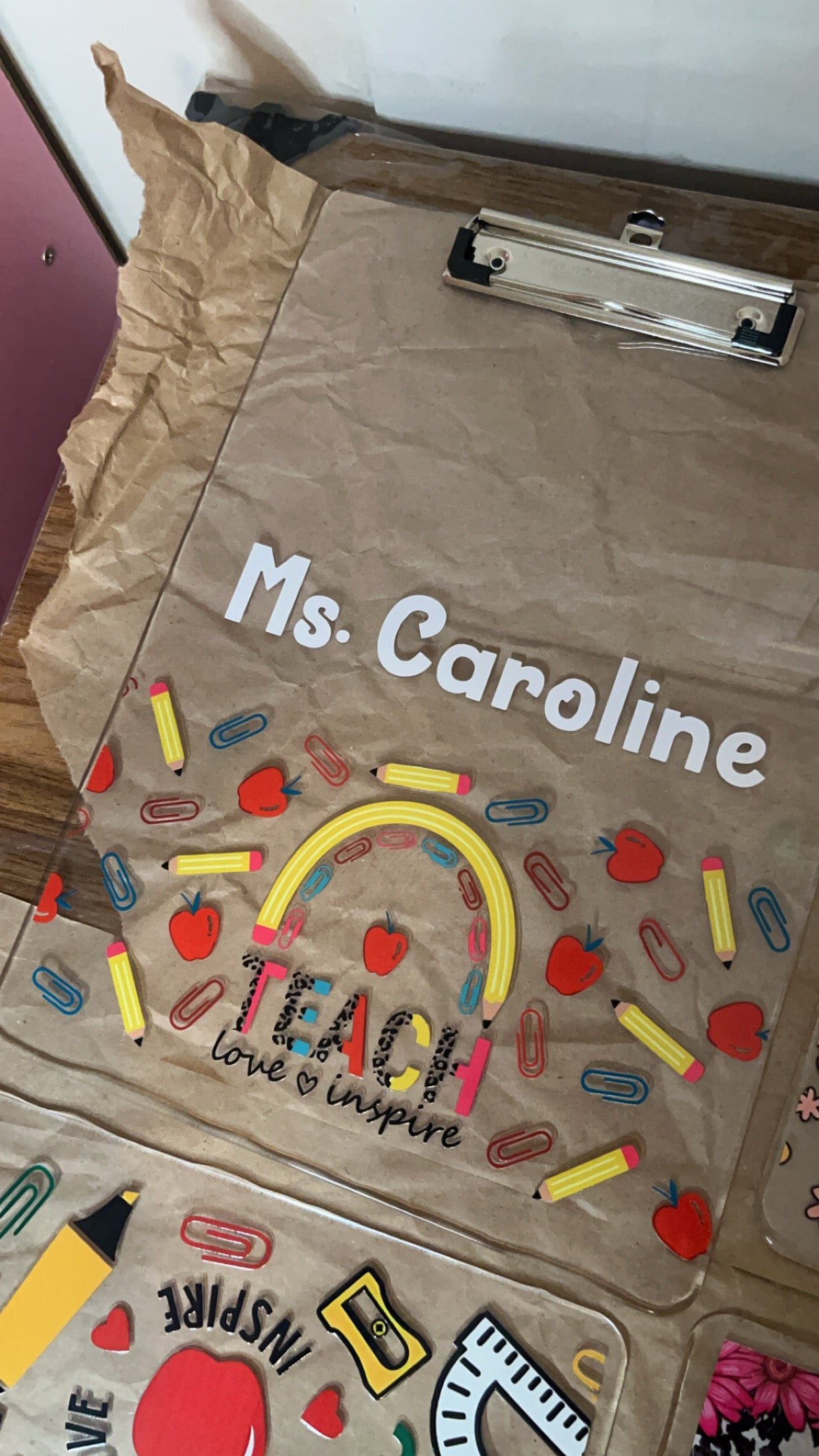 Custom Acrylic Clipboard 📋